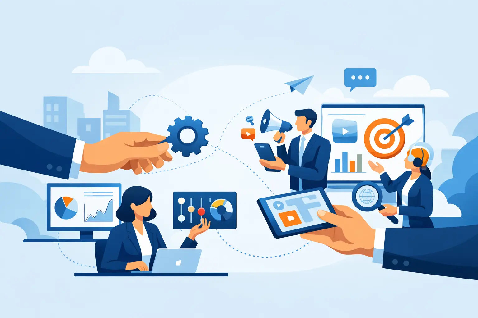 Externalizar el marketing digital sin perder control