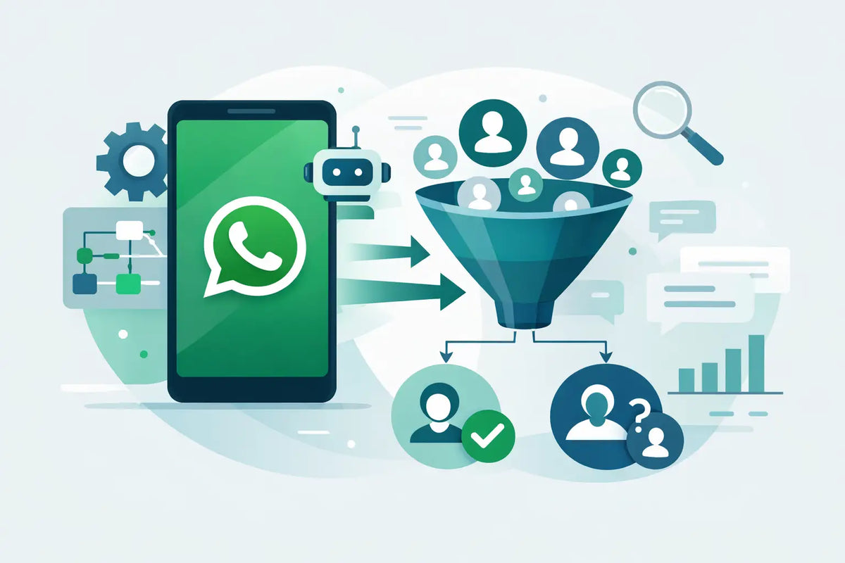 Automatización WhatsApp para calificar prospectos
